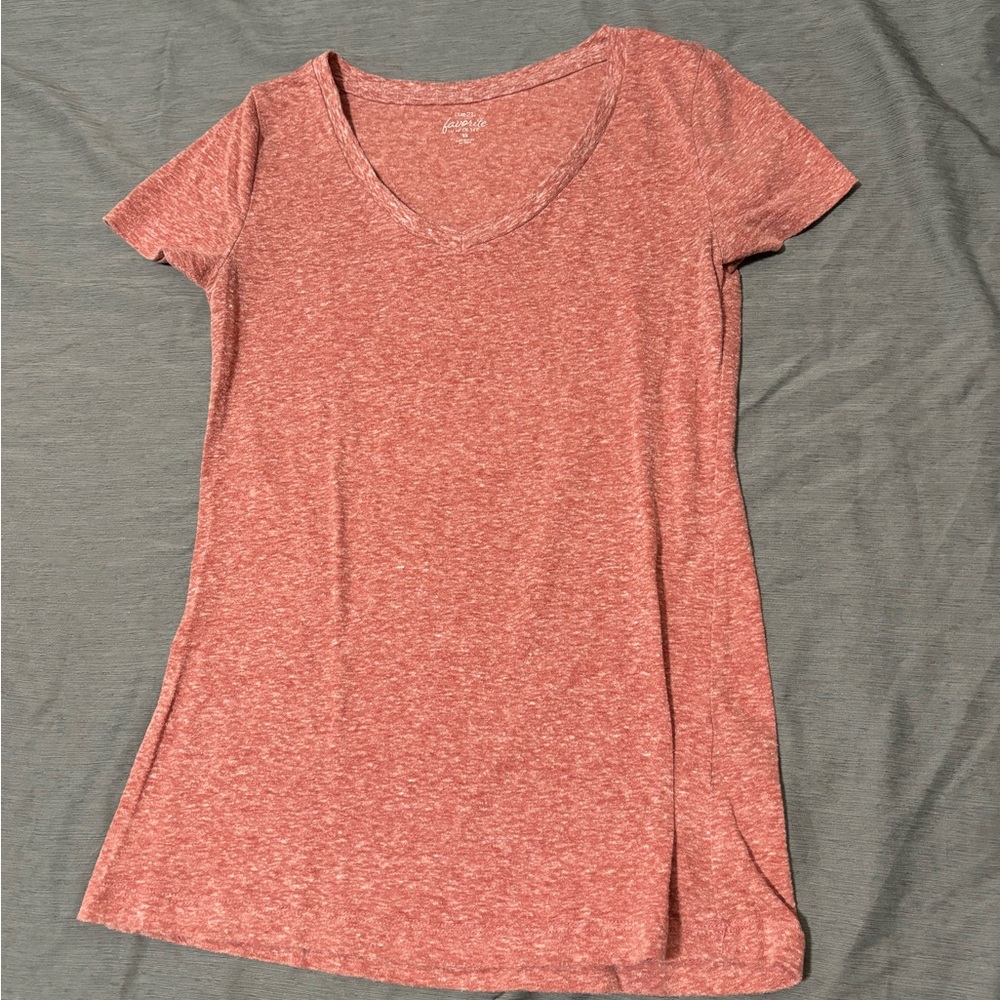 Women's Pink Short Sleeve Top